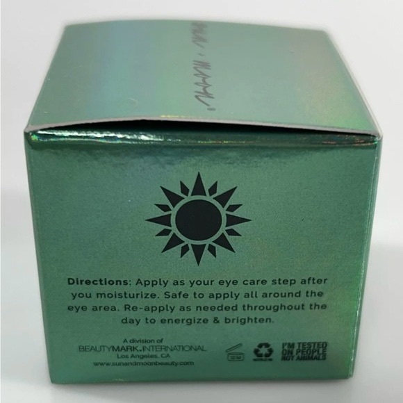 SUN+MOON ALOE YOU SO MUCH EYE TREATMENT CREAM NEW - Picture 3 of 5